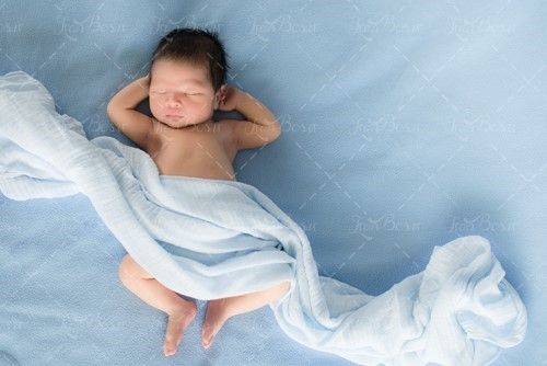 نوزاد کودک بچه خوابیده 4
