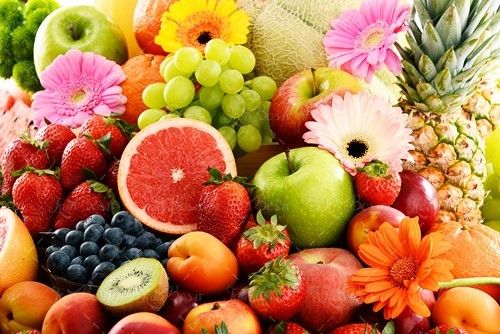 میوه سرا انگور سیاه پرتقال 