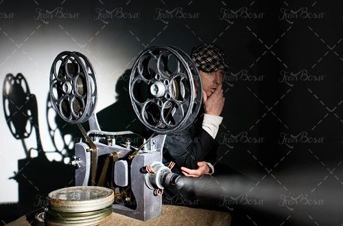 آپارتچی سینما  نوار فیلم قدیمی  