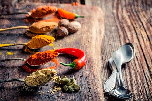 ادویه جات قاشق فلفل نارنجی 