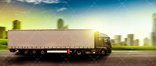 کامیون تریلی اسکانیا کانتینر 