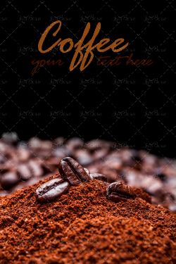 پودر قهوه دانه قهوه کافی 