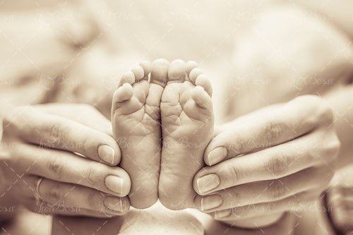 باهای جفت شده بچه نوزاد کودک 2