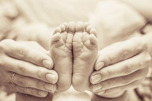 باهای جفت شده بچه نوزاد کودک 3