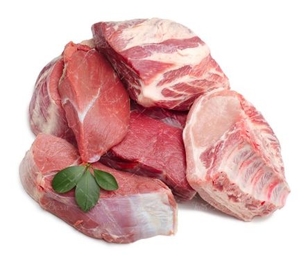گوشت قرمز ماهیچه دنده پروتئینی 