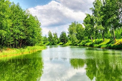 منظره رودخانه آب چشم انداز طبیعت 
