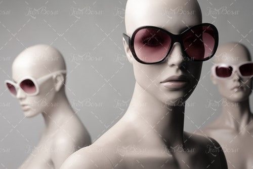 عینک فروشی عینک آفتابی مانکن مدل 