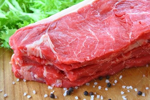 سبزی تازه گوشت تازه پرتئینی 