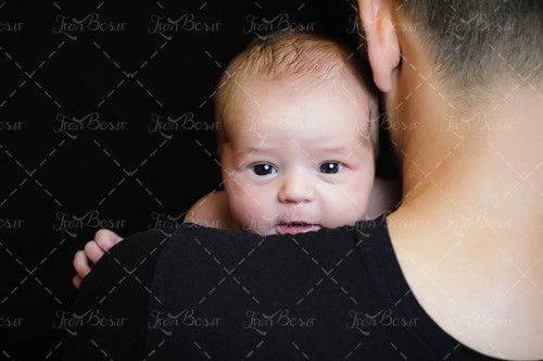 پدر کودک نوزاد بچه عکاسی آتلیه 