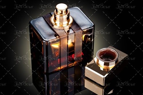 شیشه ادکلن تیره مات عطر 