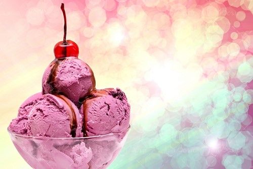 کافی شاپ بستنی با تزئین ژله 