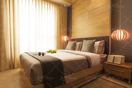 سرویس خواب تخت خواب پرده کف پوش 