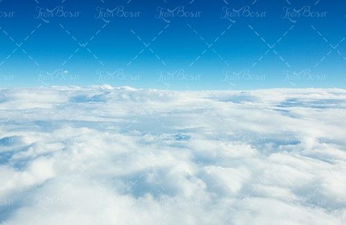 آسمان آبی ابر منظره چشم انداز ابرها 