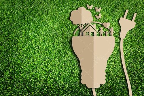 وکتور خانه لامپ صد دو شاخ برق 