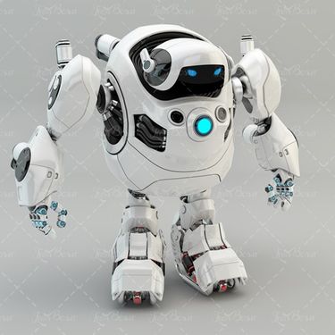 ربات آدم آهنی جنگی هوش مصنوعی 
