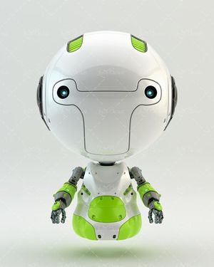 ربات آدم آهنی ربات پرنده تکنولوژی 