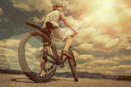 دوچرخه دوچرخه سواری آفتاب ابر 