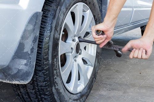 آچار چرخ دستی زاپاس ماشین 