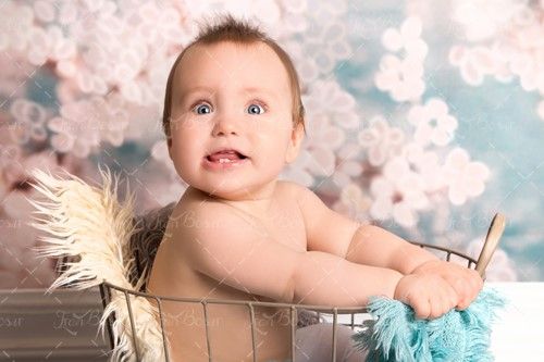 آتلیه کودک نوزاد خردسال سبد بچه 