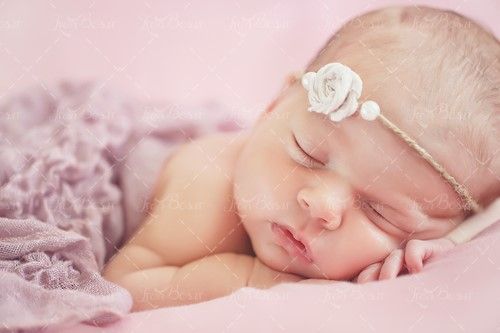 آتلیه کودک خوابیده بچه خوابیده نوزاد 
