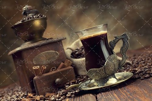 قهوه فنجان سلطنتی قهوه خرد کن 