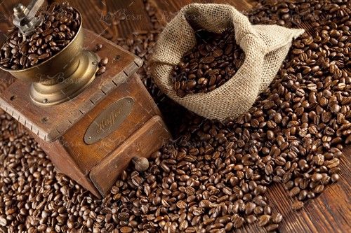 قهوه حرارت داده شده قهوه خرد کن 