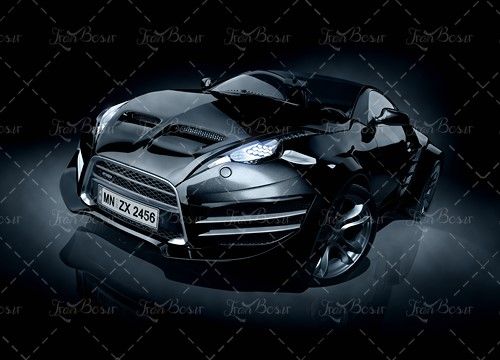 اتومبیل کوپه مشکی ماشین مشکی 