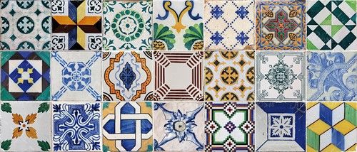 نقش اسلیمی کاشی طرح کاشی 