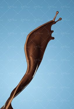 قنادی ریخته شدن شکلات کاکائویی