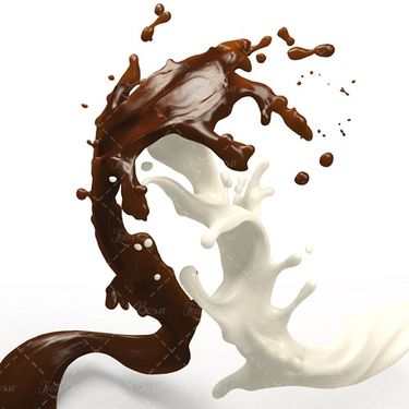 شیر شکلات شیر کاکائو کافی شاپ 