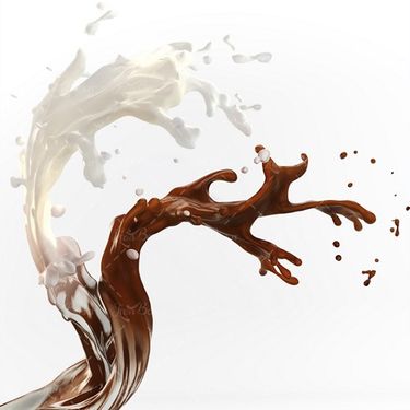 شیر کاکائو کافی شاپ شیر شکلات 