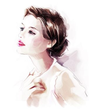 آرایشی و زیبایی سالن آرایش چهره زن 