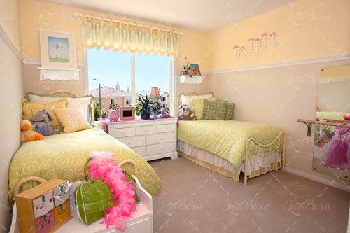 اتاق بچه  دو نفره اتاق کودک تخت بچه