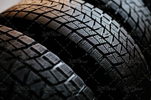 تایر لاستیک آجدار  آج تایر لاستیک فوشی