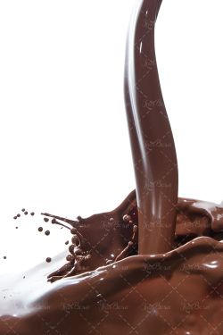 شکلات داغ شکلات کاکائویی شیرینی 