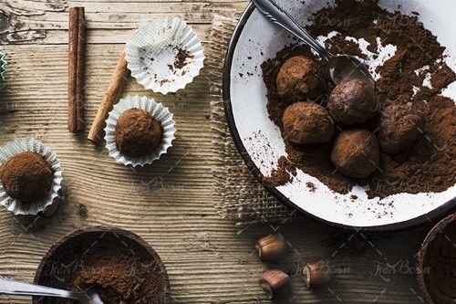 پودر کاکائو فندوق شکلات فندوقی 