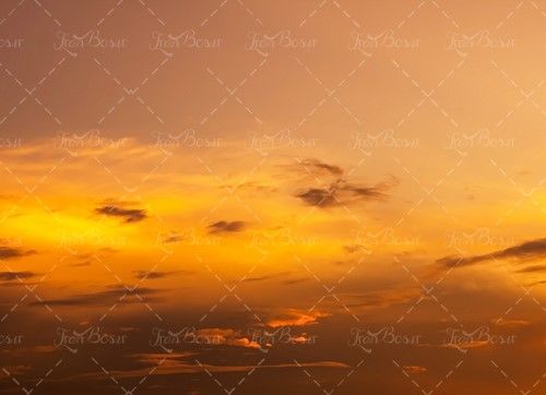 غروب آسمان تیره آسمان بعد از غروب 