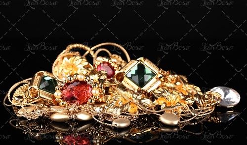 جواهرات گردنی حلقه جواهرات طلا 