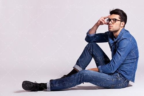 پوشاک ست شلوار و پیراهن جین مدل 