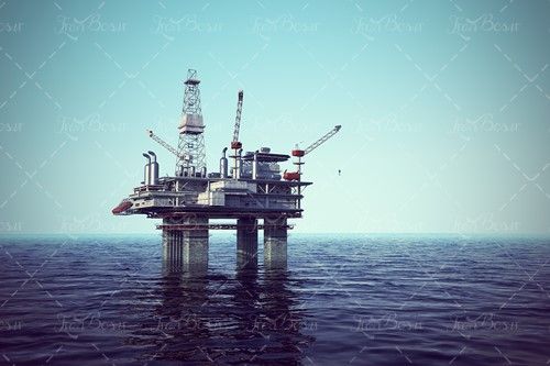 چاه نفت دریایی استخراج نفت از دریا 