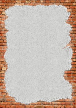 قاب عکس دیوار آجری 