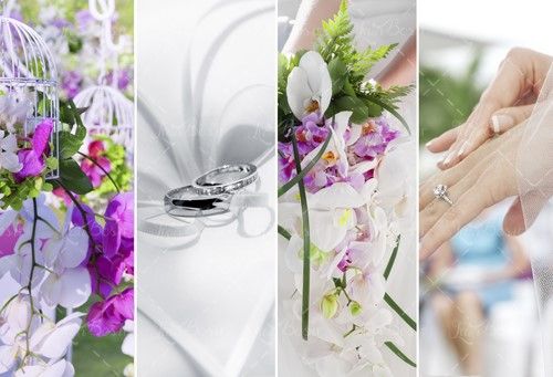 عروسی دسته گل عروس حلقه ازدواج