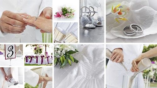 دسته گل و لباس عروس مزون عروس 