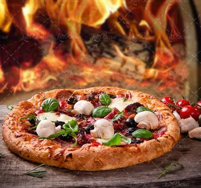پیتزا تنوری گوجه گیلاسی اغذیه 