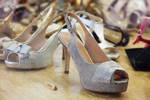انواع کفش لژدار کفش پاشه بلند زنانه 