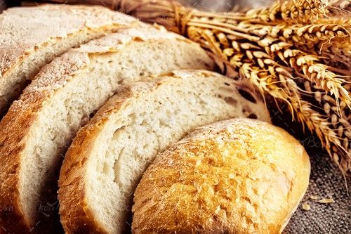 خوشه گندم نانوایی نان برش خرده 