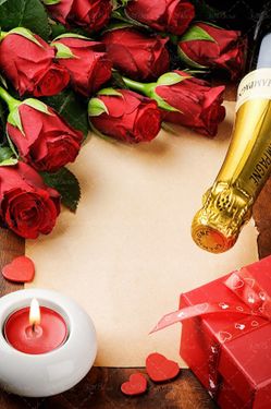 دسته گل رز قرمز 2