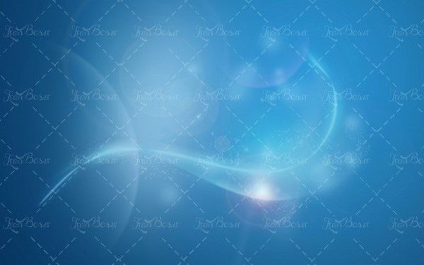 پس زمینه آبی همرا با جلوه نور 