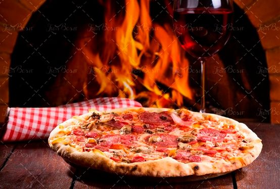 فست فود پیتزا مخلوط آتیشی 