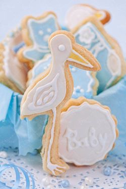 قنادی  شیرینی آبی رنگ21  